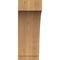 Ekena Millwork 6"W x 12"D x 16"H Imperial Rough Sawn Knee Brace, Western Red Cedar BRC06X12X16IMP00RWR - alternate 2